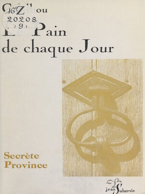 cover image of Le pain de chaque jour